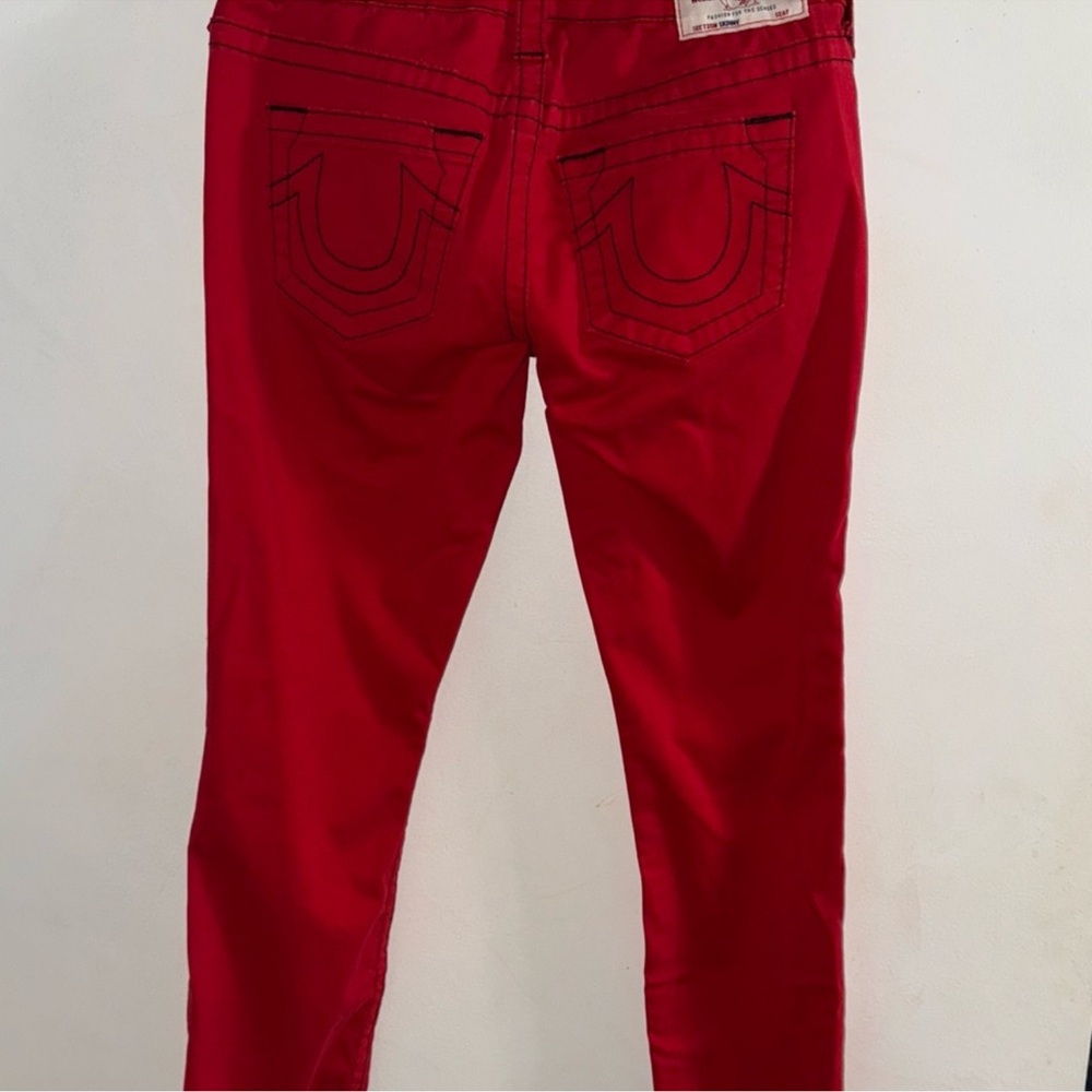 True Religion Women's Red Jeans